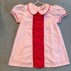 NWOT red & white dress from The Yellow Lamb